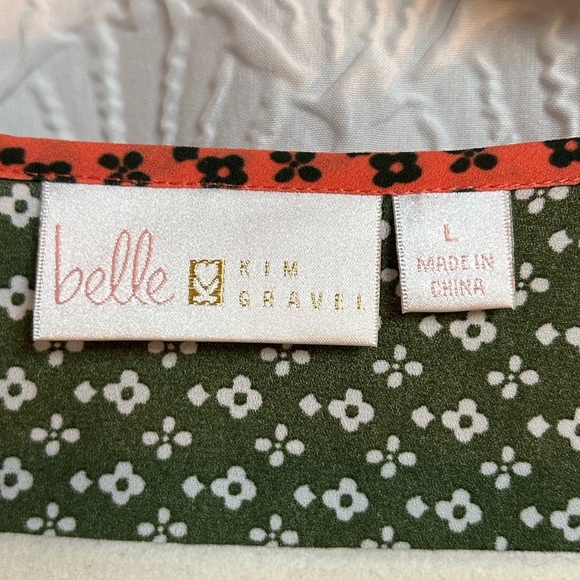 Kim Gravel Belle Large Multicolor Paisley Top - Picture 4 of 6